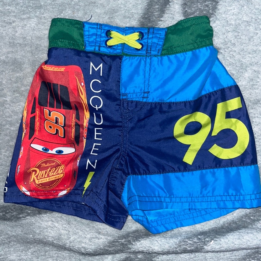 Toddler Disney Lightening McQueen Bathing Suit